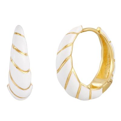 Glanzstücke München Creolen Sterling Silber in Gelbgold 20,6 mm Damen Image