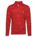 Men's Levelwear Red Portland Trail Blazers Gear Insignia Core Quarter-Zip Pullover Top