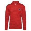 Men's Levelwear Red Toronto Raptors Gear Insignia Core Quarter-Zip Pullover Top