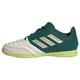 adidas Top Sala Competition Boots Fußballschuhe (Indoor), Off White/Collegiate Green/Pulse Lime, 28 EU