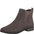 s.Oliver Damen Chelsea Boots mit Reißverschluss Flach Braun (Pepper), 40