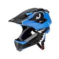 lopituwe Detachable Full Face Kids Bike Helmet - Lightweight Wear With Excellent Padding And Ventilation Multiple Wearing, dark blue