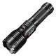 Extreme Wide Shot 3 km: LED Torch 50,000 Lumen with Digital LED Power Display, LED Torch Extremely Bright Built-in 5000 mAh Battery, Rechargeable LED Torch for Outdoor Camping Hiking