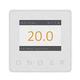 Digital Proframmable Thermostat for Electric Floor Heating Underfloor Heating Thermostat Smart Temperature Controller White with WIFI
