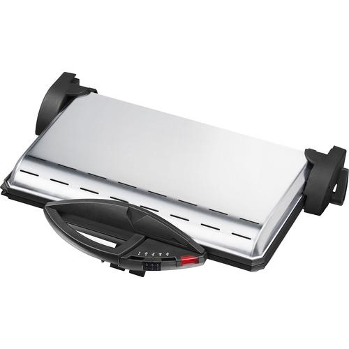 „Kontaktgrill STEBA „“PG 4.3″“ Kontaktgrill_Standgrill_Tischgrill_Teppanyakigrill grau (edelstahl) Kontaktgrills“