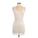 Super down Casual Dress: Ivory Dresses - Women's Size Medium