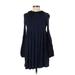 Erin Fetherston for Target Casual Dress - Sweater Dress: Blue Dresses - Women's Size 3