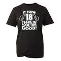 18 Years Old Organic Cotton T-Shirt Perfect 18Th Birthday Gift Year 2005 Tshirt It Took To Look This Good