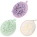 Bath Loofah Bath Loofah 3pcs Loofah Bath Sponge Shower Body Scrubber Fiber Mesh Shower Puff Shower Sponge Glove for Exfoliating Soothe Skin Body Scrub Mitt Body Scrub Mitt