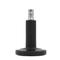 5x Bodengleiter STATO-M Stift 11 mm / 60 mm Standfüße schwarz (5er Pack) hjh OFFICE