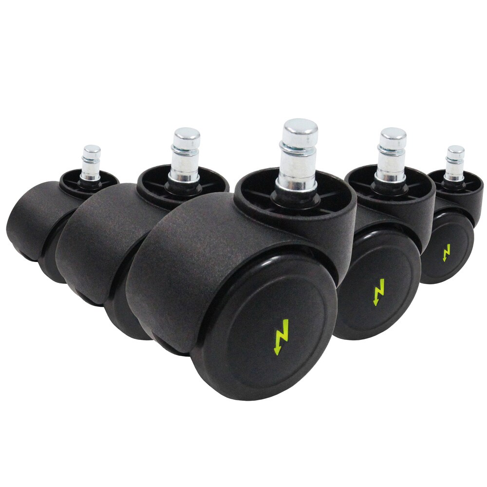 5x Hartbodenrollen ROLO ESD 10mm / 50mm (5er Pack) elektrisch leitfähig hjh OFFICE Image