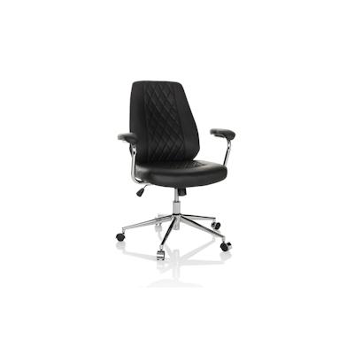 Drehstuhl / Bürostuhl THEO I Kunstleder schwarz hjh OFFICE Image