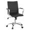 Bürostuhl / Chefsessel VEMONA 10 PU schwarz Chrom hjh OFFICE