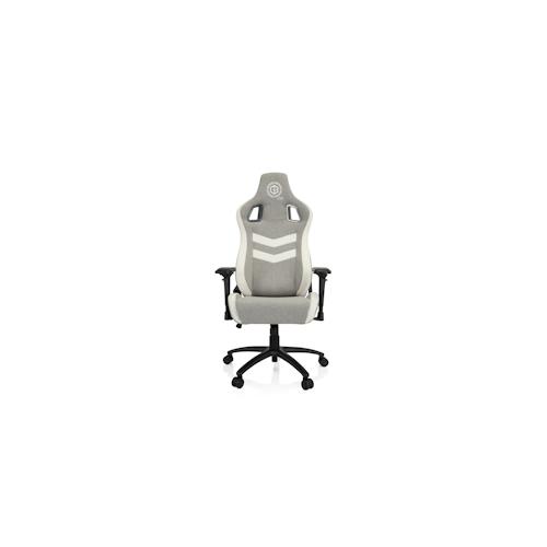 Gaming Stuhl / Bürostuhl GAMEBREAKER SX 05 Stoff / Kunstleder grau / weiß hjh OFFICE