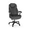 Chefsessel XXL PULLMANN Kunstleder mattgrau hjh OFFICE