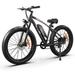 Electric Bike 500W Brushless Motor Adult Electric Bicycles 26 x 4.0 Seamless Welding 6061 Frame Fat Tire Ebike for Adults 25Mph Max Shimano Gears Black Color Electric Dirt Bike