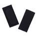 1 Pair Unisex Warm Knee Pads Ride Elastic Sleeves Kneecap Thicken Warm Kneepad for Sports Cycling (Black)