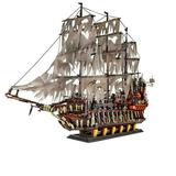 Custom MOC Same as Major Brands! MK 13138 Pirate Ship Building Blocks Flying Dutchman Boat Construction Kit for Adults Kids Bricks Toys