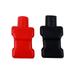 Kripyery 2Pcs Car Battery Covers Durable Flexible Soft Insulation Battery Pile Head Protection Covers for Auto