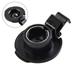 Black Plastic Car Suction Cup Mount GPS Holder for GARMIN NUVI 2597 LMT