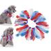 Dog Collar Pet Neck Accessories Mardi Gras Adjustable Cat Pompom Ball Scarf Collars Holiday Costume Collars For Dogs Cats Animal Carnival Parties Cosplay Masquerades