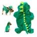 Dogs Clothes Small Pet Costume Halloween Dinosaur Costume Dog Clothing Preppy Outfits Funny Apparel