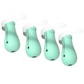 Tomfoto Silicone -scratch Cat Shoes Shoes Adjustable Paw Protector for Bathing 4PCS/Set