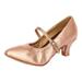 JDEFEG Work Wedges for Women Office Women s Modern Dance Shoes Indoor Dance Shoes Friendship Dance Square Dance Shoes National Standard Dance Shoes Heels with for Women Brown 37