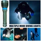 Gifts for Women Clearance YOHOME Underwater 60m 20000LM 7x XM-L2 LED Diving Flashlight 3X18650/26650 Torch Army Green One Size