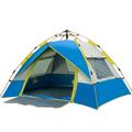 Pop Up Tent Water-resistant Portable Instant Automatic Camping Tent for 2-3/3-4 Person Family Tent Camping Hiking Backpacking