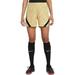 Nike Dri-FIT Strike Women s Knit Soccer Shorts (Saturn Gold/Coconut) Size Small