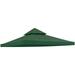117 X117 Canopy Top Replacement Y00397T04 Green For Smaller 10 X10 Dual-Tier Gazebo Cover Patio Garden Outdoor