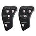 TRINGKY 2Pcs/pack 4 Wheel Umpire Indicator Baseball Umpire Counter Clicker Baseball Softball Umpire Indicator Umpire Equipment