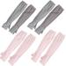 UV Sun Protection Arm Sleeves for Men & Women Athletic Sports Sleeve for Football Golf - Grey + Pink