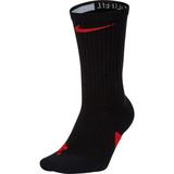 Nike Elite Basketball Crew Socks Black/University Red