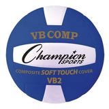 Champion Sports 8.25 in. VB Pro Comp Series Volleyball Blue & White
