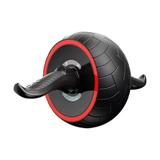 Abdominal exercise roller Abdominal Exercise Roller Wheel Abdomen Training Roller Mute Abdominal Wheel Sports Accessory for Man Woman (Black)