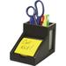 Victor Technology Midnight Black Pencil Cup with Note Holder