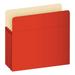 Pendaflex File Pockets 3 1/2 Expansion Letter Size Red (1524E RED) 516674