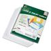 AbilityOne 7530015144904 SKILCRAFT Recycled Laser and Inkjet Labels Inkjet/Laser Printers 1 x 2.63 White 30/Sheet 100 Sheets/Box