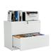 2/3/4 Drawer Lateral File Cabinet with Lock Large Capacity Metal Storage File Cabinet for Hanging Letter/Legal/F4/A4 Size Assembly Required