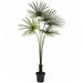 Nearly Natural 7 ft. Fan Palm Tree UV Resistant - Indoor & Outdoor Green 7 ft.