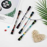 Gotyou 1Pc Creative Spinning Pen Students Gaming Rotating Pen Erasable Blue Ink Pen for Beginner Practice Tools Kids Toy Stationery Gifts(5Ml)
