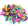 Kids Pencils Color Pencils 100PCS Pencil Cap Eraser Colored 3D Eraser Cartoon Student Eraser Sketching Tools Drafting for Kid Painters Artists (Random Color) Kids Pencils Color Pencils