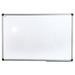 FloortexUSA Viztex Lacquered Steel Magnetic Dry Erase Board - White - 24in. x 18in.