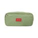 Back to School Savings! SRUILUO Large-Capacity Pencil Case Color Student Stationery Storage Pencil Case Student Oxford Cloth Stationery Bag Green
