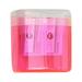 RBCKVXZ Clear Pencil Sharpeners Mini Transparent Pencil Sharpeners for Kid Adult Portable Colorful Pencil Sharpeners for Pencil Makeup Pencil School Supplies Back to School Supplies