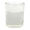 Jeco CVC-020-8 Citronella Round Glass Votive Candles White - 96 Piece