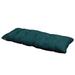 Vargottam Indoor/Outdoor Bench CushionWater Resistant Tufted Patio Seating Lounger Bench Swing Cushion-48 L x 18 W x 5 H- Teal Blue