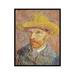 Poster Master Classic Van Gogh Poster - Vintage Impressionism Print - 16x20 UNFRAMED Wall Art - Gift for Artist Painter - Self Portrait Straw Hat Drawing - Wall Decor for Home Living Room Office